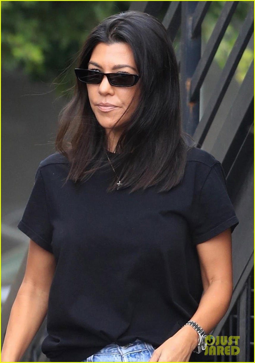 Kourtney Kardashian Hangs Out with Singer Fai Khadra in WeHo: Photo