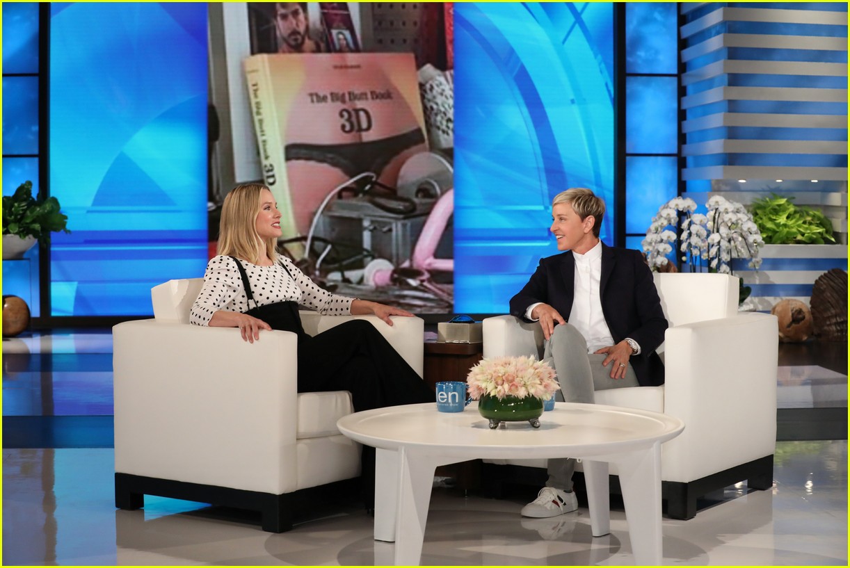Kristen Bell Talks 'Momsplaining' Season 2 on 'Ellen' Watch! Photo