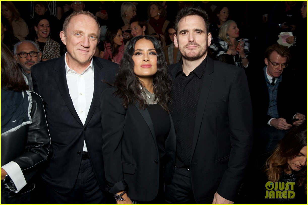 Lindsay Lohan & Brother Dakota Sit Front Row at StarStudded Saint