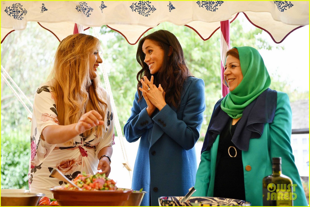 Duchess Meghan Markle Brings Her Mom Doria Ragland to Cookbook Launch