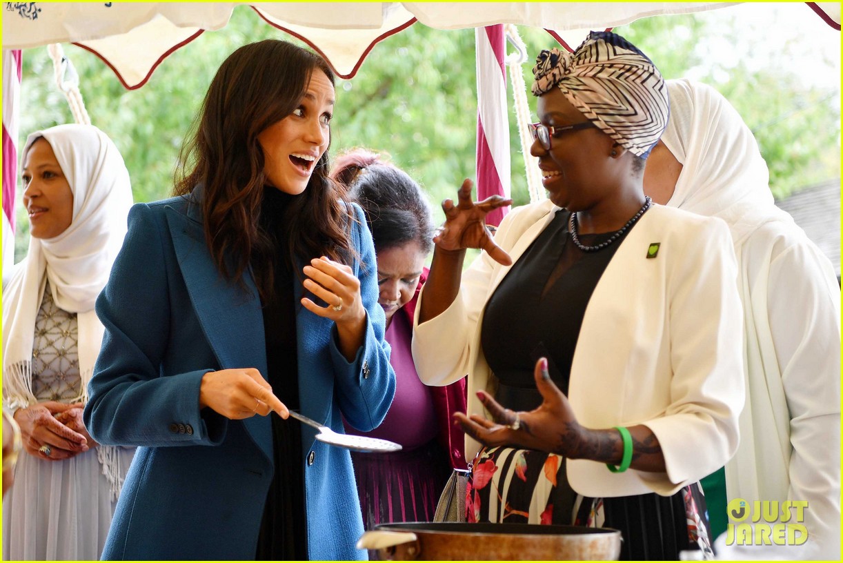 Duchess Meghan Markle Brings Her Mom Doria Ragland to Cookbook Launch