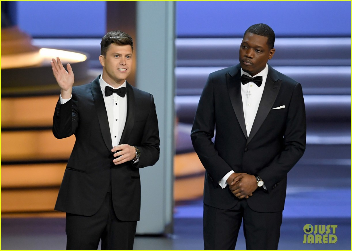 Colin Jost & Michael Che Talk MeToo During Opening Monologue at Emmy