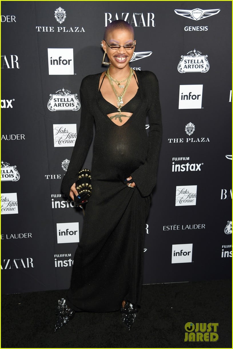 Model Slick Woods Gives Birth Hours After Walking Rihanna's Runway in