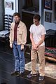 michael cera lucas hedges take a bow at the waverly gallery opening night 02