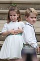 prince george princess charlotte royal wedding 08