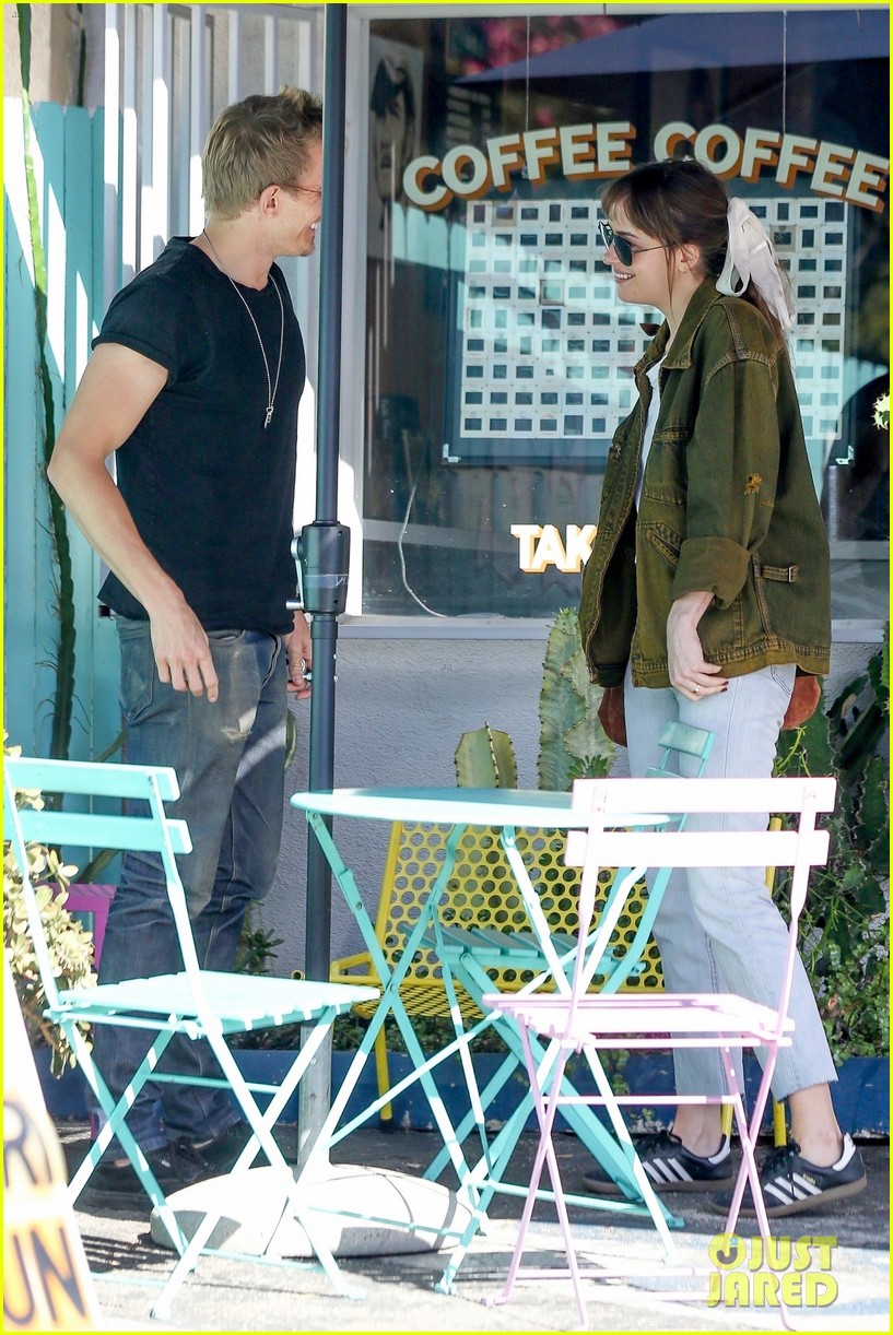 Dakota Johnson Looks So Happy Hanging Out with Her Brother Jesse: Photo