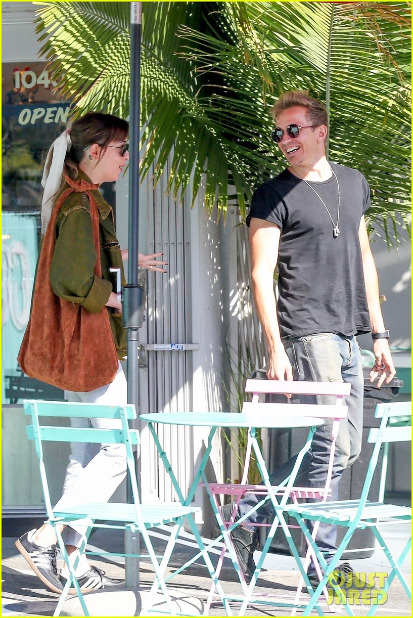 Dakota Johnson Looks So Happy Hanging Out with Her Brother Jesse: Photo