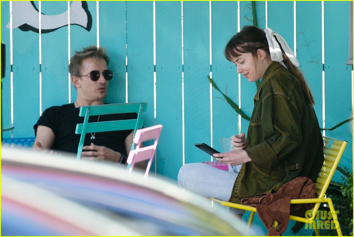 Dakota Johnson Looks So Happy Hanging Out with Her Brother Jesse: Photo