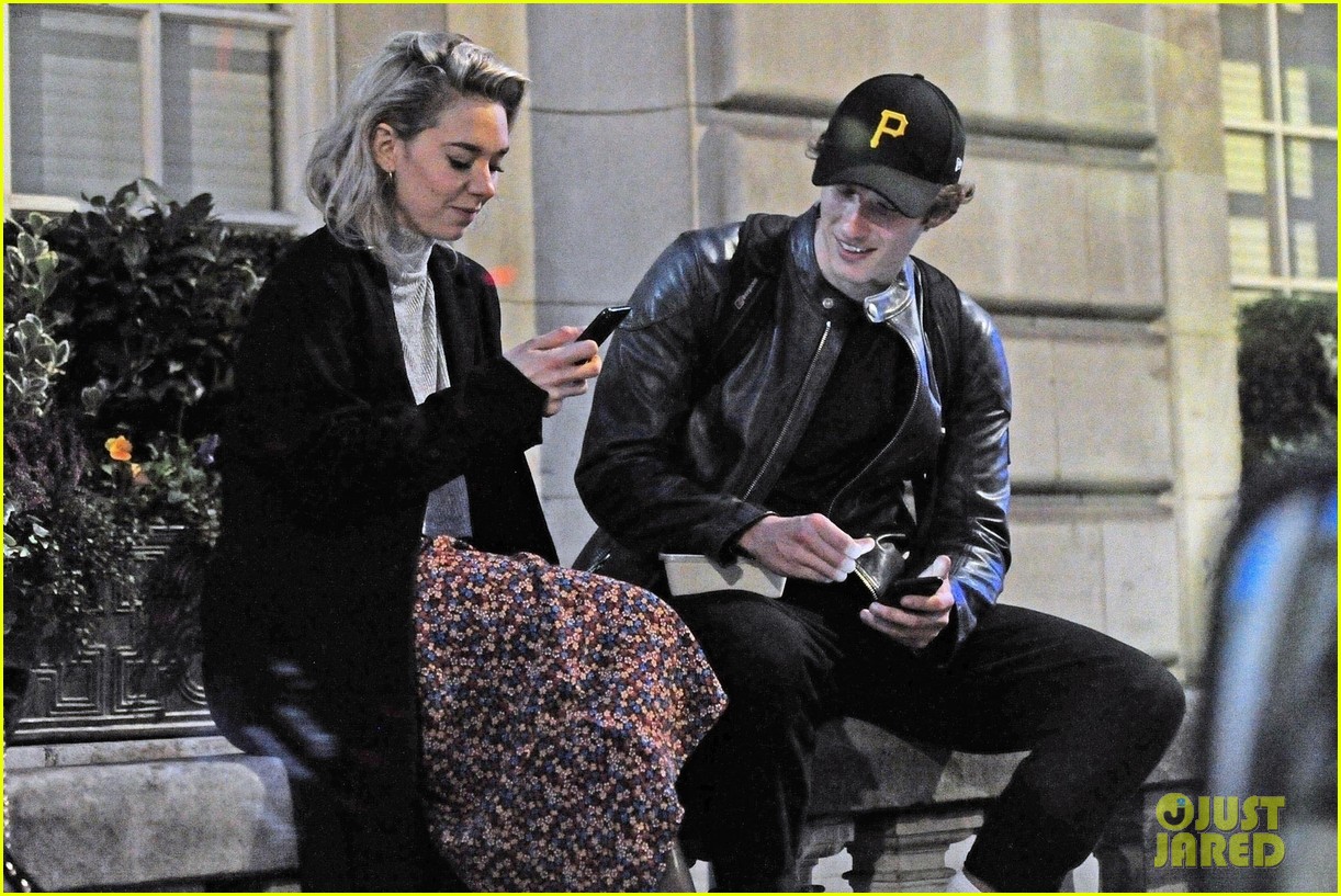 Vanessa Kirby & Callum Turner Share a Kiss on Their Date Night Photo