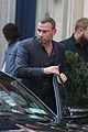 liev schreiber sports bruised face makeup while filming ray donovan 03