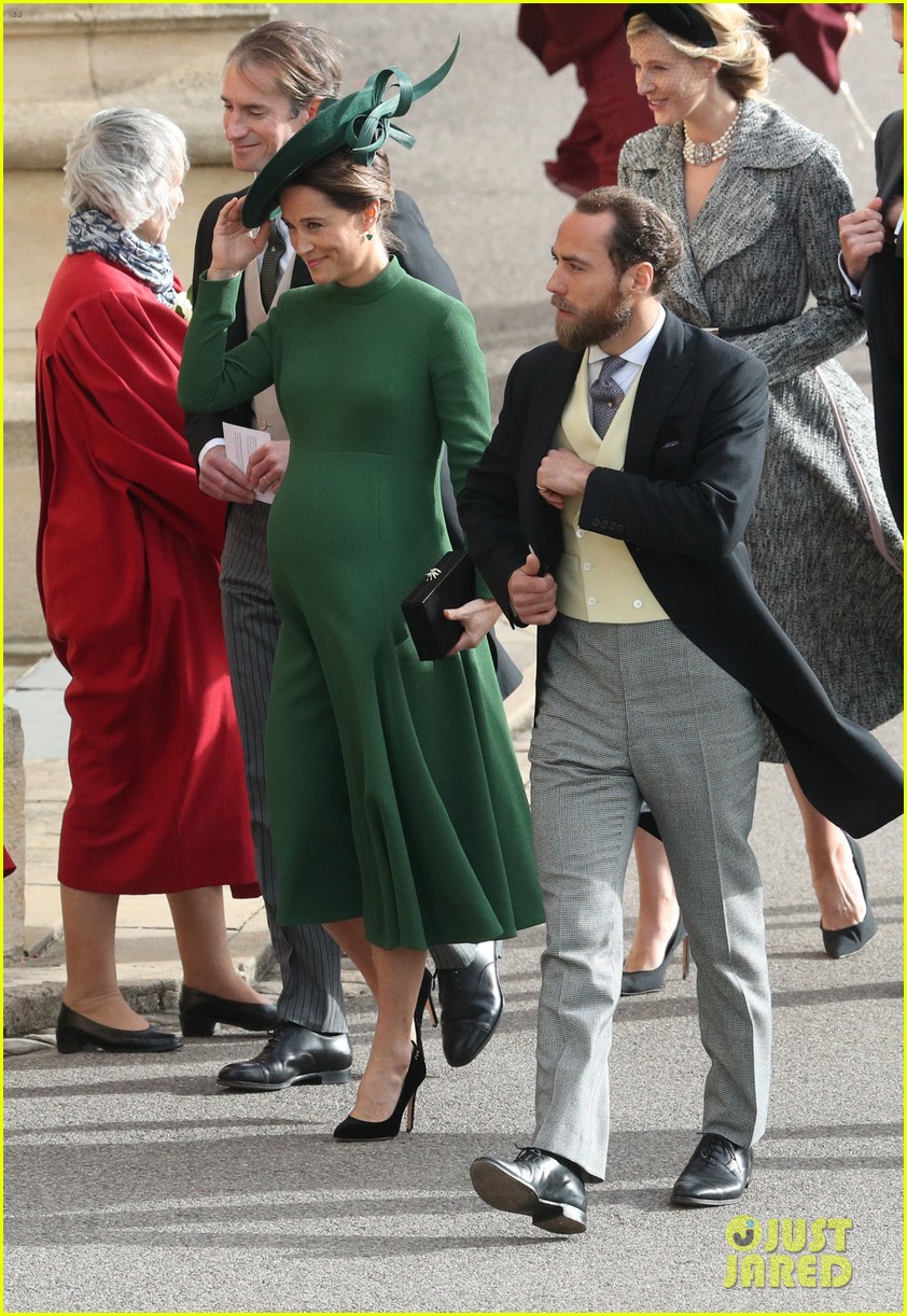 Pippa Middleton, Who Is 9 Months Pregnant, Looks at Princess