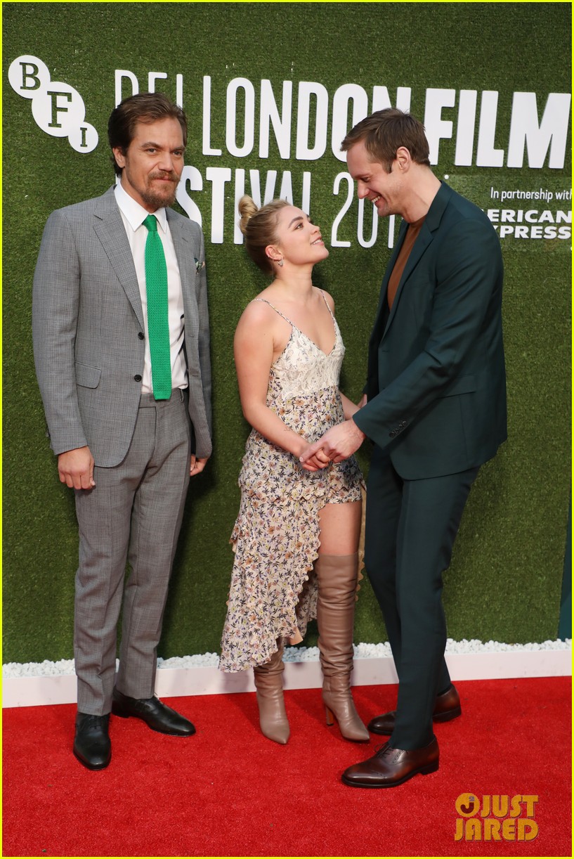 Alexander Skarsgard, Florence Pugh, & Michael Shannon Premiere 'Little