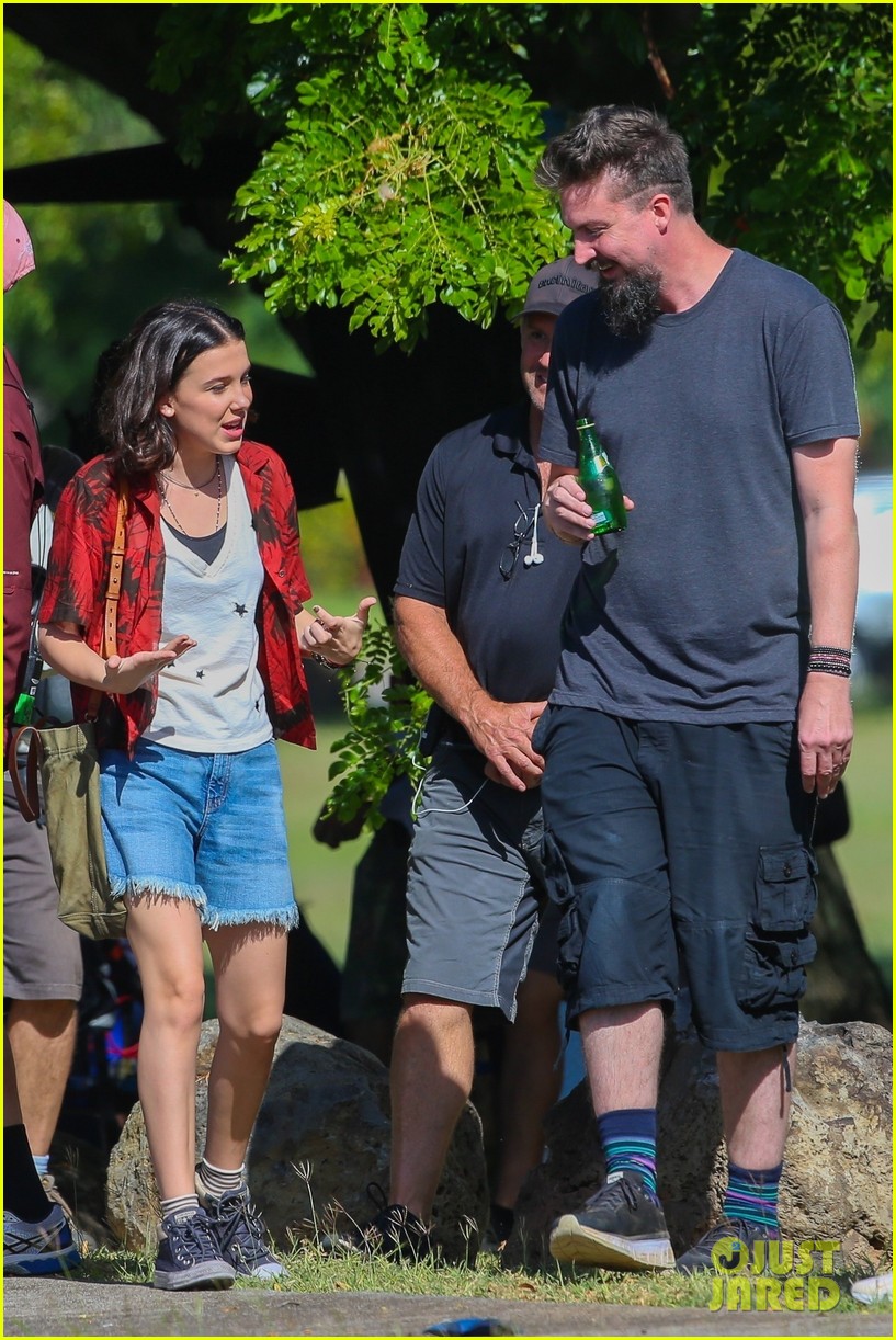 Millie Bobby Brown Begins Filming 'Godzilla vs. Kong' - First Set