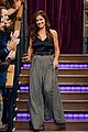 minka kelly turns down kermit the frog on late late show 03