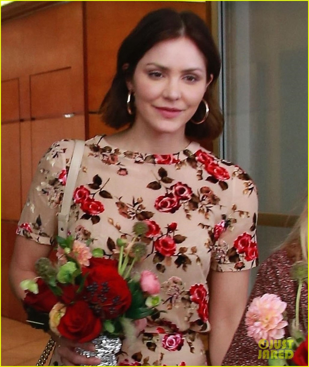 Katharine McPhee Helps Fiance David Foster Celebrate His 69th Birthday