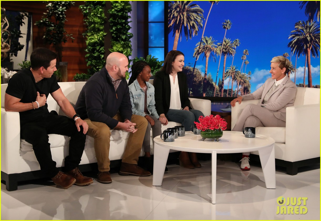 Mark Wahlberg Tells 'Ellen' He Almost Had to Strip Down After World