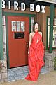 sandra bullock stuns bold red gown bird box new york screening 01