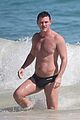 luke evans bares hot body in tiny speedo on vacation in mexico 01
