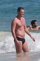 luke evans bares hot body in tiny speedo on vacation in mexico 02