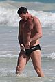 luke evans bares hot body in tiny speedo on vacation in mexico 04