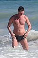 luke evans bares hot body in tiny speedo on vacation in mexico 06