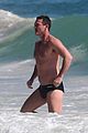 luke evans bares hot body in tiny speedo on vacation in mexico 09
