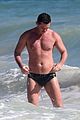 luke evans bares hot body in tiny speedo on vacation in mexico 26