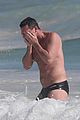 luke evans bares hot body in tiny speedo on vacation in mexico 33