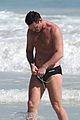 luke evans bares hot body in tiny speedo on vacation in mexico 35
