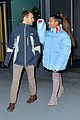 ariana grande and former broadway co star aaron simon gross hang out in nyc 01
