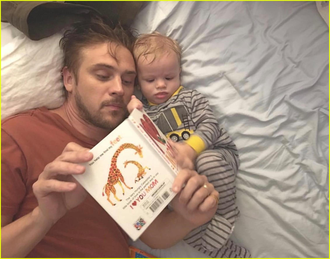 Boyd Holbrook & Wife Tatiana Celebrate First Christmas with Son Day