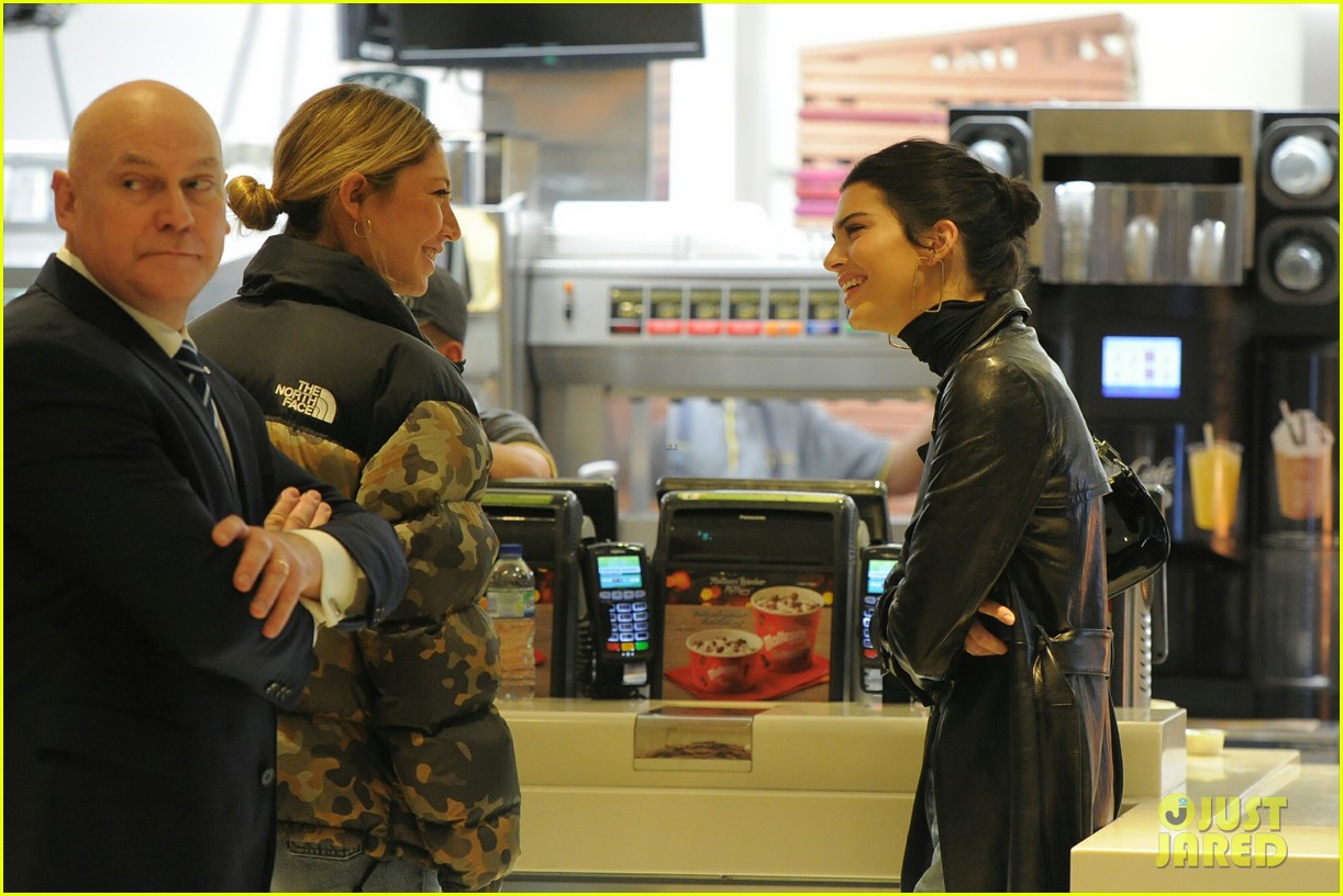 Kendall Jenner Grabs a Snack at McDonald's After Attending Fashion