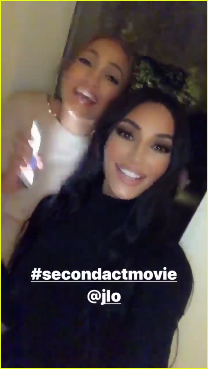 Photo jennifer lopez kim kardashian movie night 04 Photo 4200524 Just Jared Entertainment News