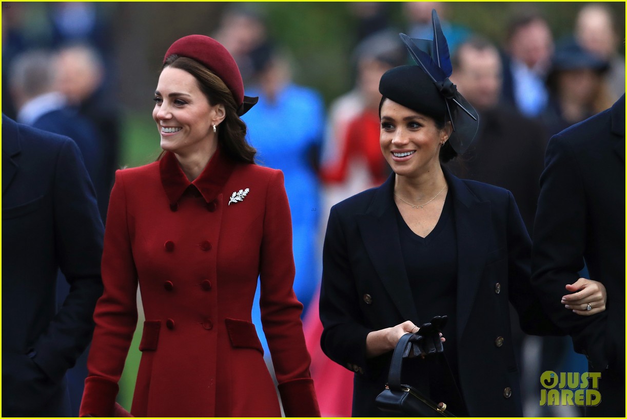 Meghan Markle & Kate Middleton Share Cute Moment in Video Fans Can't