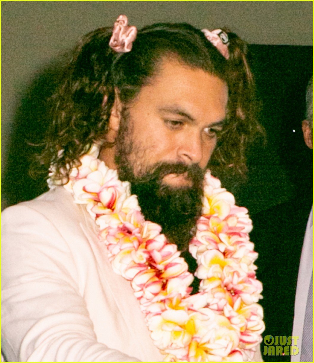 Jason Momoa Wore His Hair in Pigtails This Week!: Photo 4200961 | Jason  Momoa Pictures | Just Jared