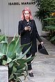 ashley tisdale debuts bright pink hair in weho 01