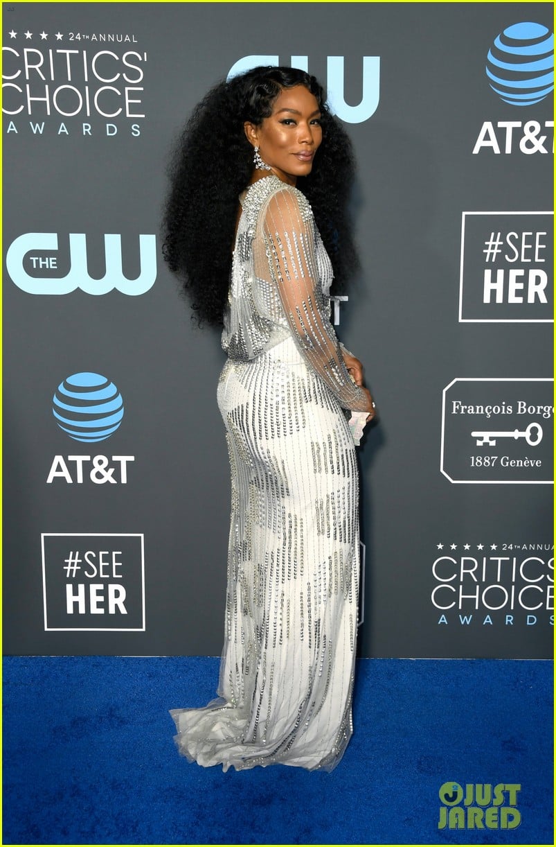 Angela Bassett & Winston Duke Present at Critics' Choice Awards 2019