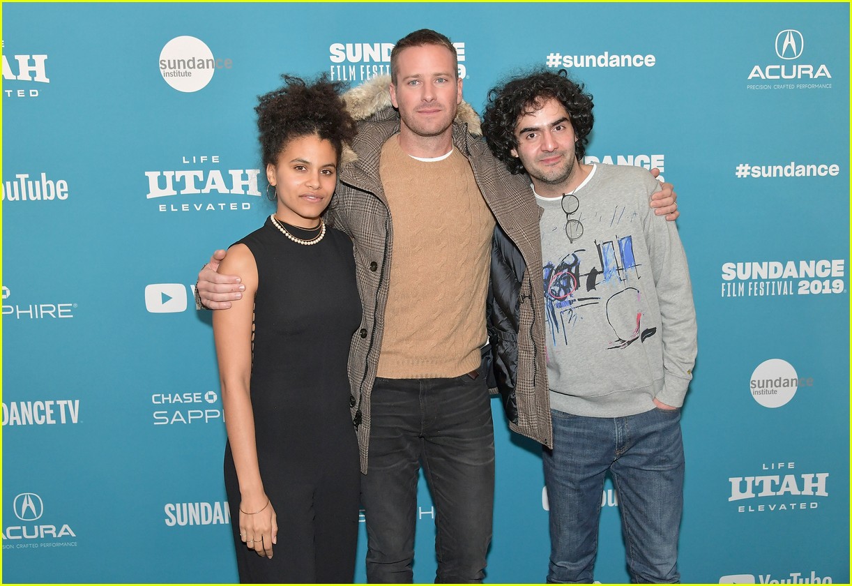 Armie Hammer & Zazie Beetz Attend 'Wounds' Premiere at Sundance Film