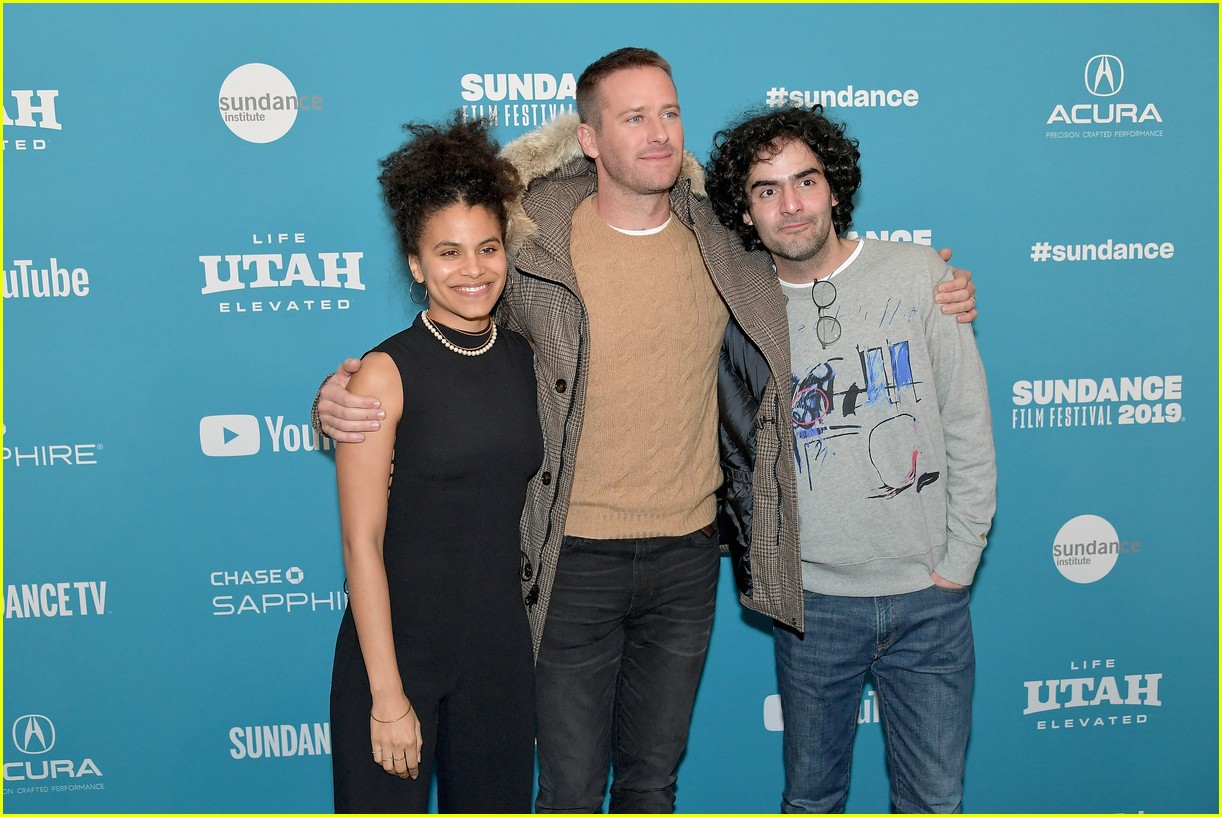Armie Hammer & Zazie Beetz Attend 'Wounds' Premiere at Sundance Film