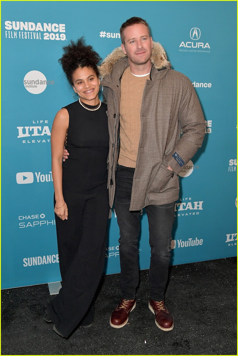 Armie Hammer & Zazie Beetz Attend 'Wounds' Premiere at Sundance Film