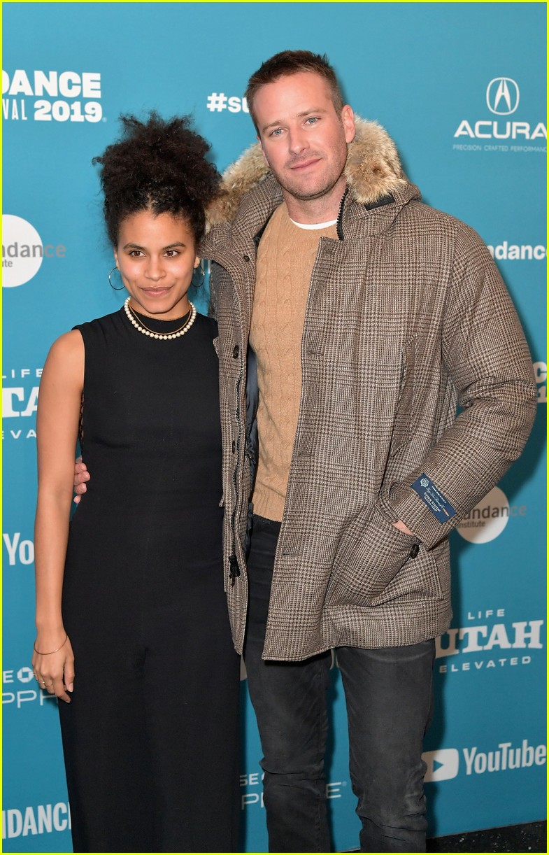 Armie Hammer & Zazie Beetz Attend 'Wounds' Premiere at Sundance Film