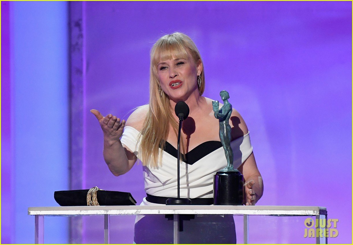 Patricia Arquette Thanks Robert Mueller During Her SAG Awards