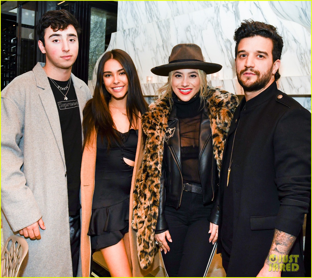 Madison Beer & Mark Ballas Help Celebrate Steven Levine's Birthday