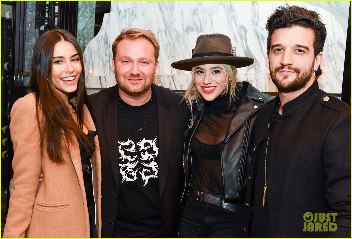 Madison Beer & Mark Ballas Help Celebrate Steven Levine's Birthday