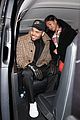 chris brown emerges in paris with ammika harris after arrest 03
