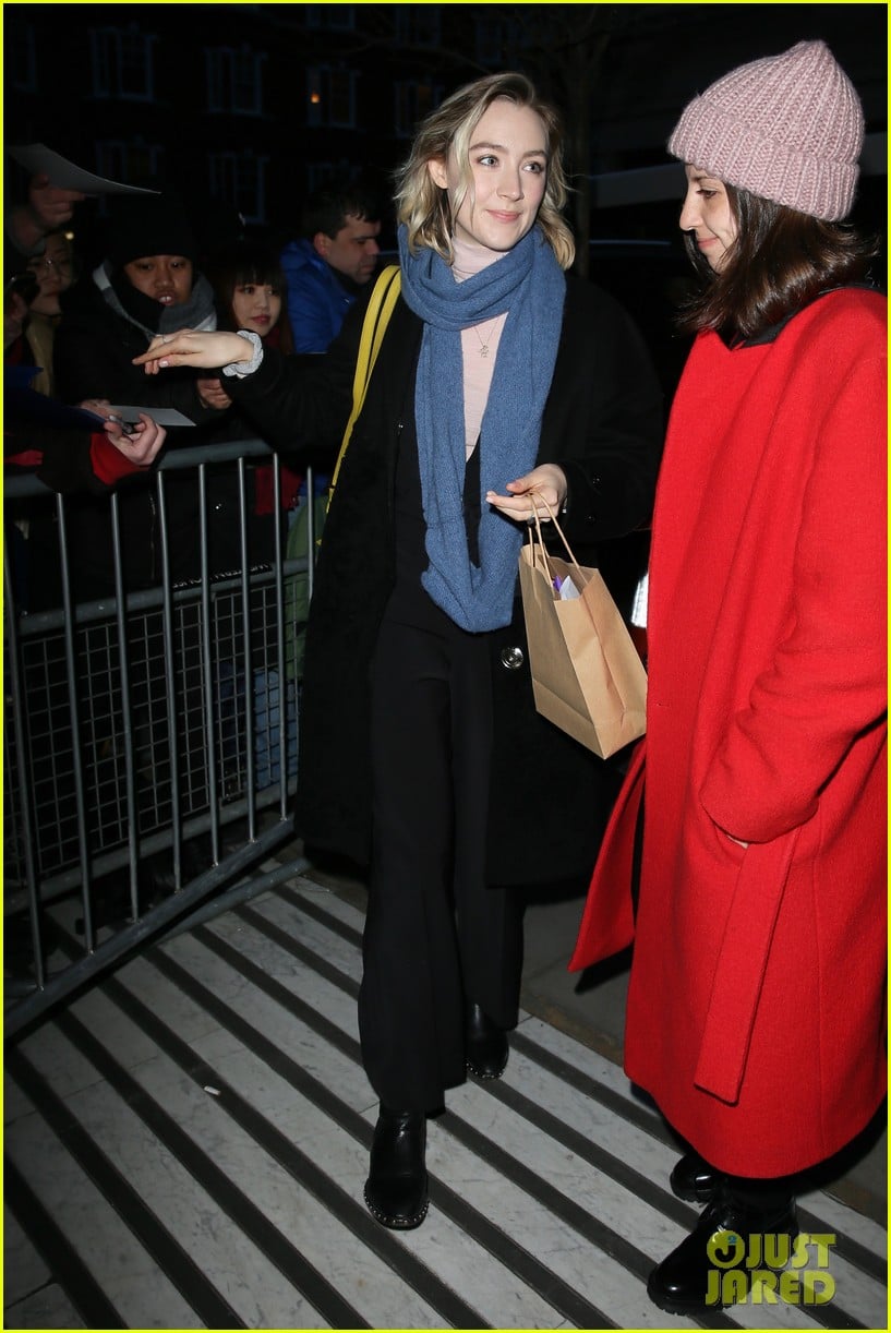 Photo: timothee chalamet raps saoirse ronan imitates shreks gingerbread