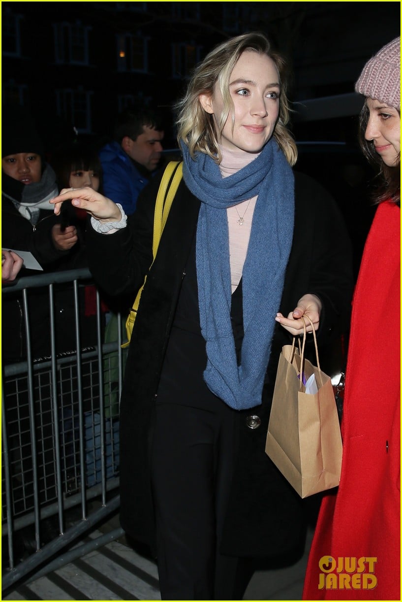 Photo: timothee chalamet raps saoirse ronan imitates shreks gingerbread