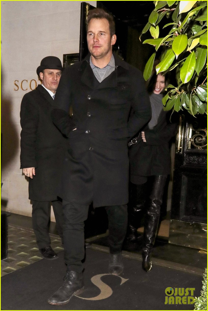 Chris Pratt & Katherine Schwarzenegger Couple Up For Dinner in London