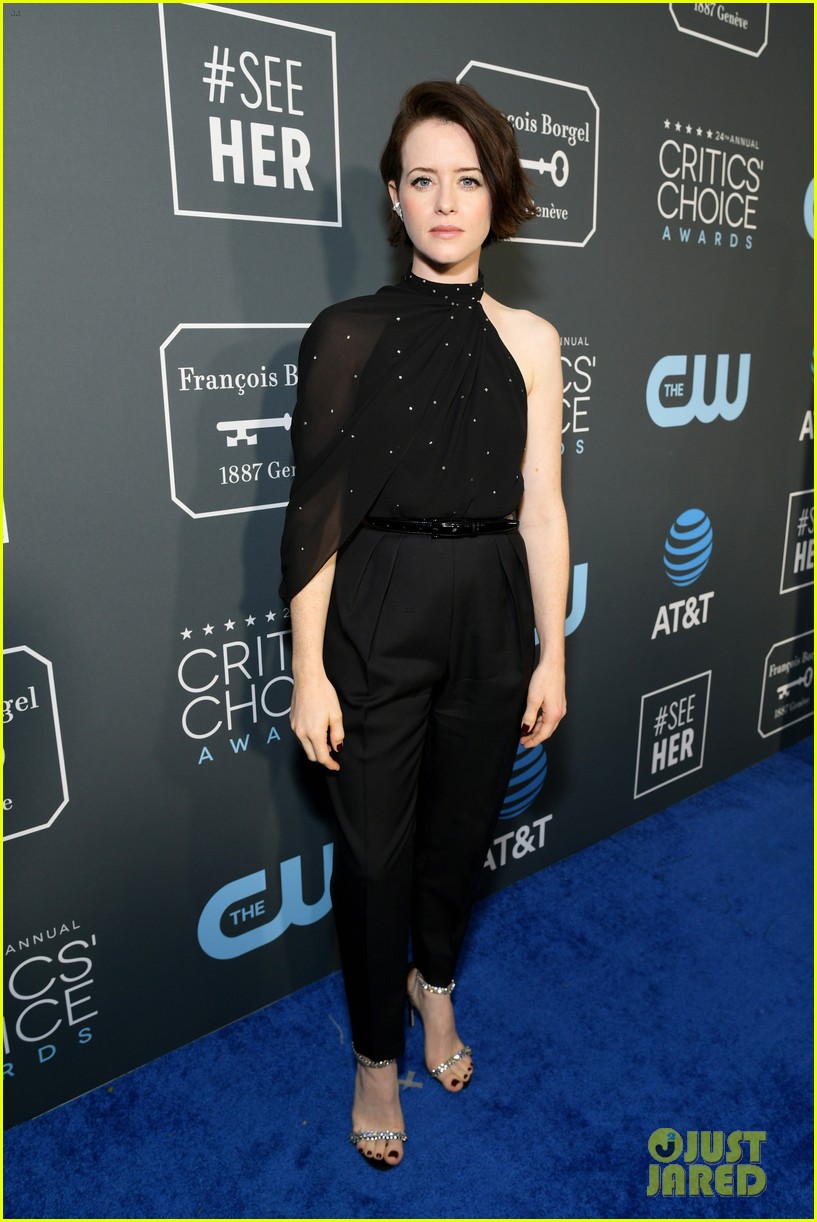 Claire Foy Gets Chic For Critics' Choice Awards 2019!: Photo 4210986