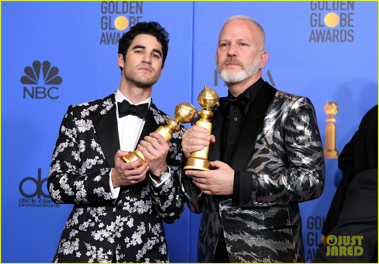Darren Criss Takes Home Best Performance in a Limited Series at Golden(02)